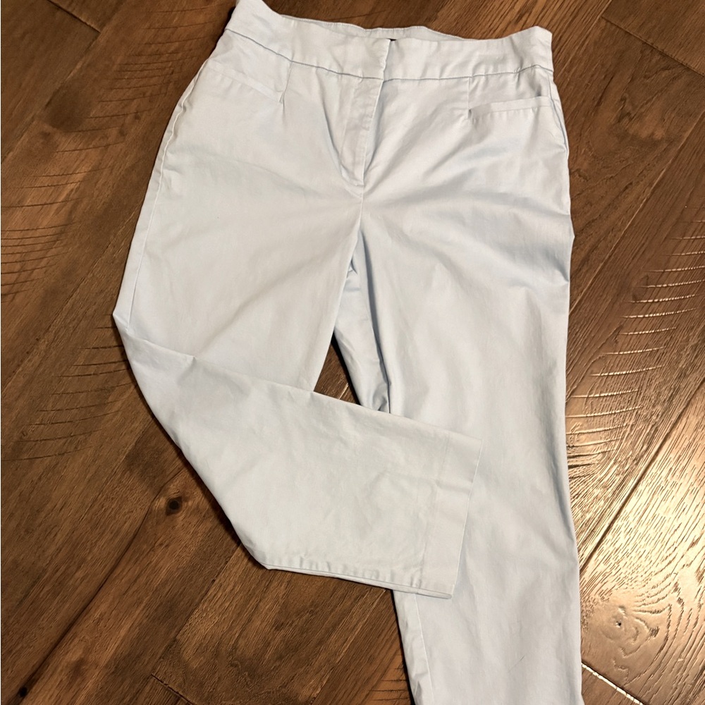 Ann Taylor Factory Light Blue Cropped Pants